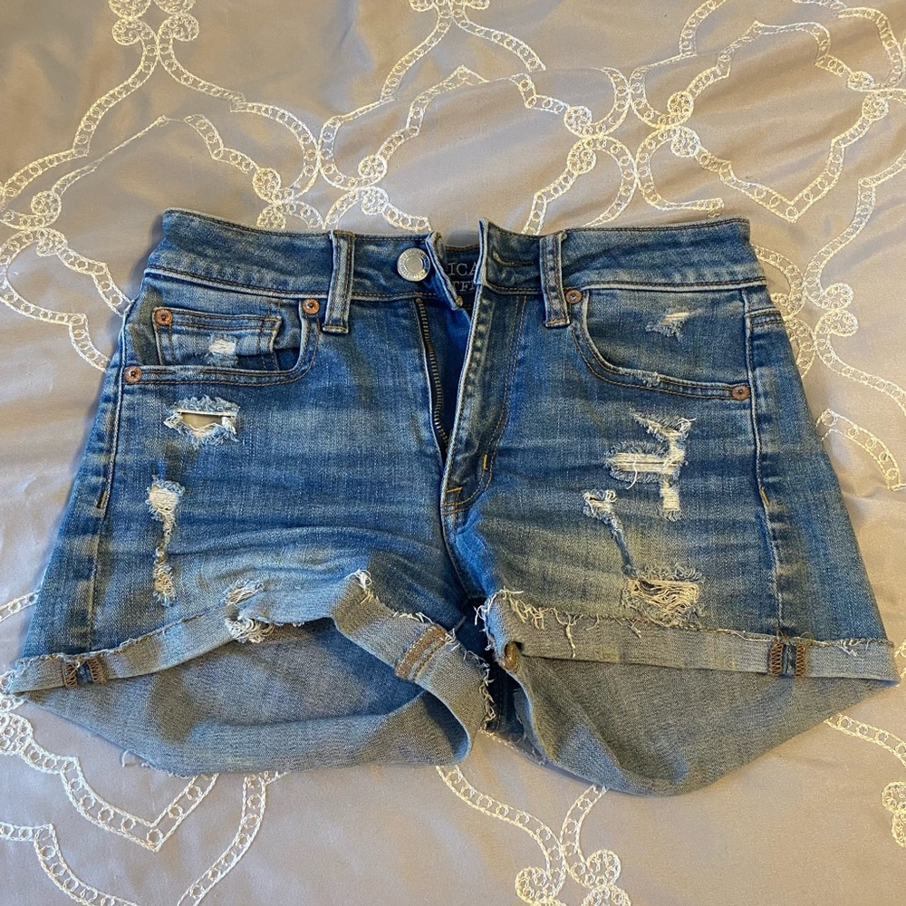 American Eagle high waisted shorts